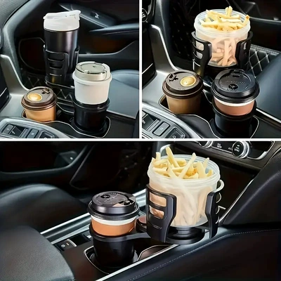 Car cup holder/beverage holder Cup Holder One-half Double-layer Storage