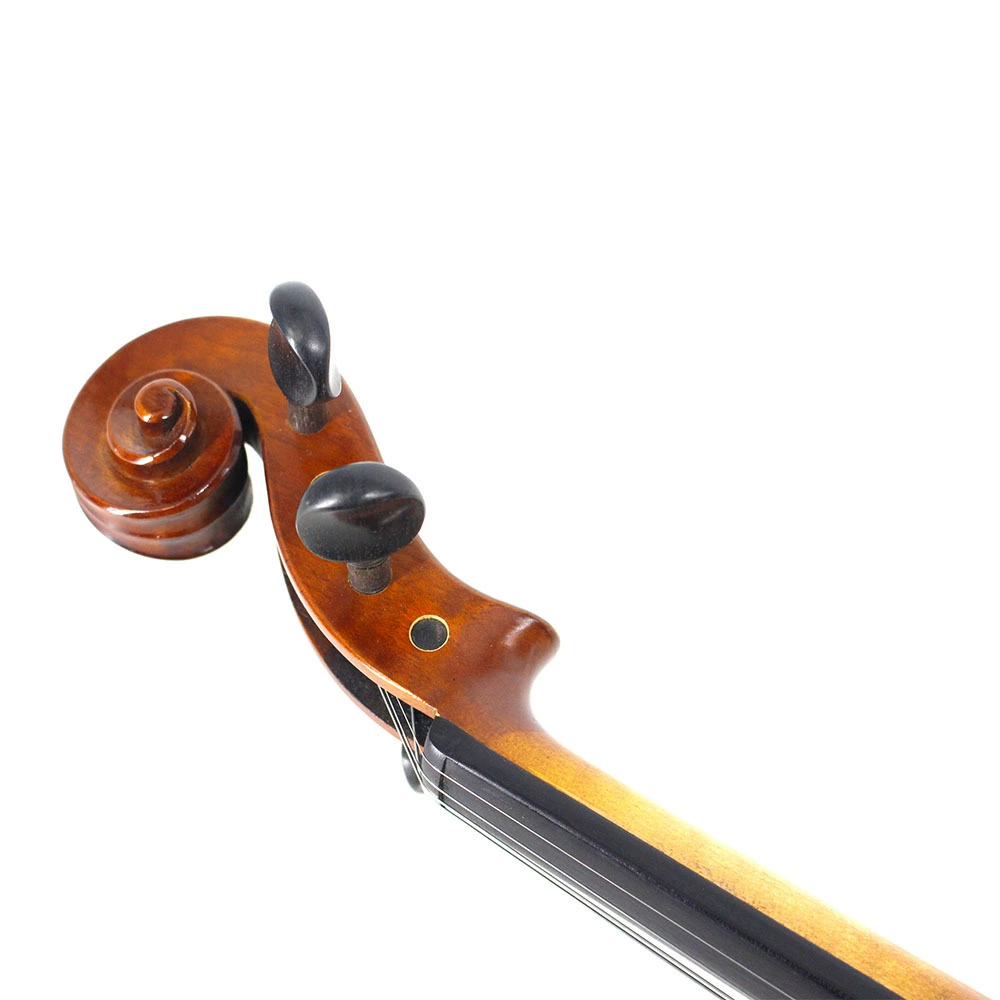 缪丝 Old violin naturally air-dried, patterned maple back, case and shoulder rest, solid wood violin for beginners' grade examination