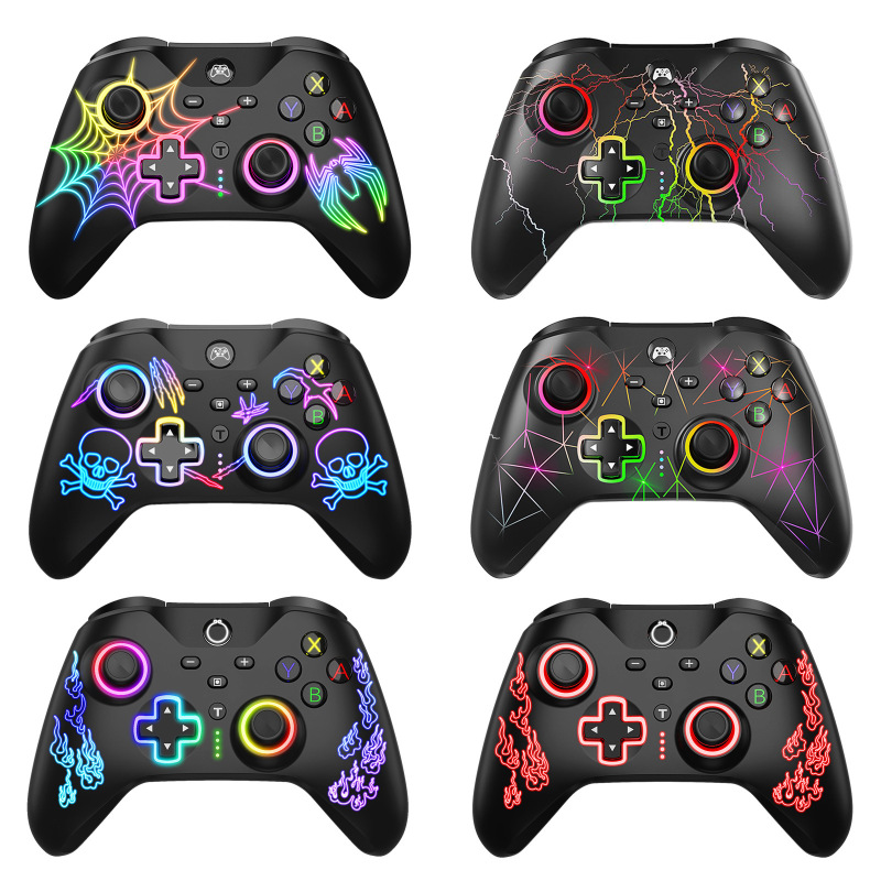 Suitable for Ns Oled Rgb Wireless Controller, 6-Axis Motion Sensing, Back-Button Rapid Firing, Bluetooth Wake-Up, Direct Supply from Factory, Available for Wholesale