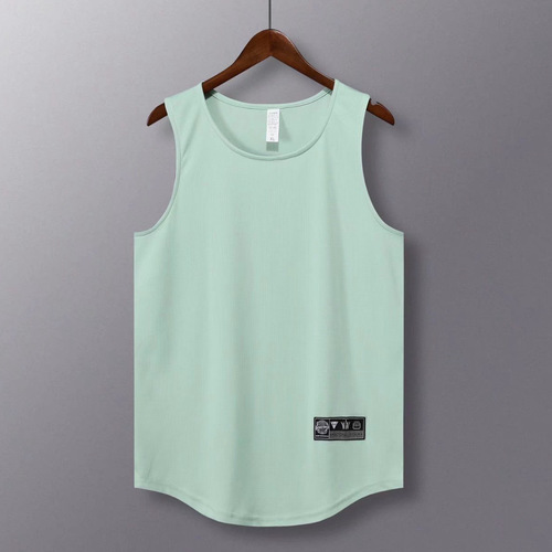 Flying Disc Sports Mesh Quick-Dry Backless Top for Men Running and Basketball Training Sleeveless Breathable Graphic Printing Backless Top