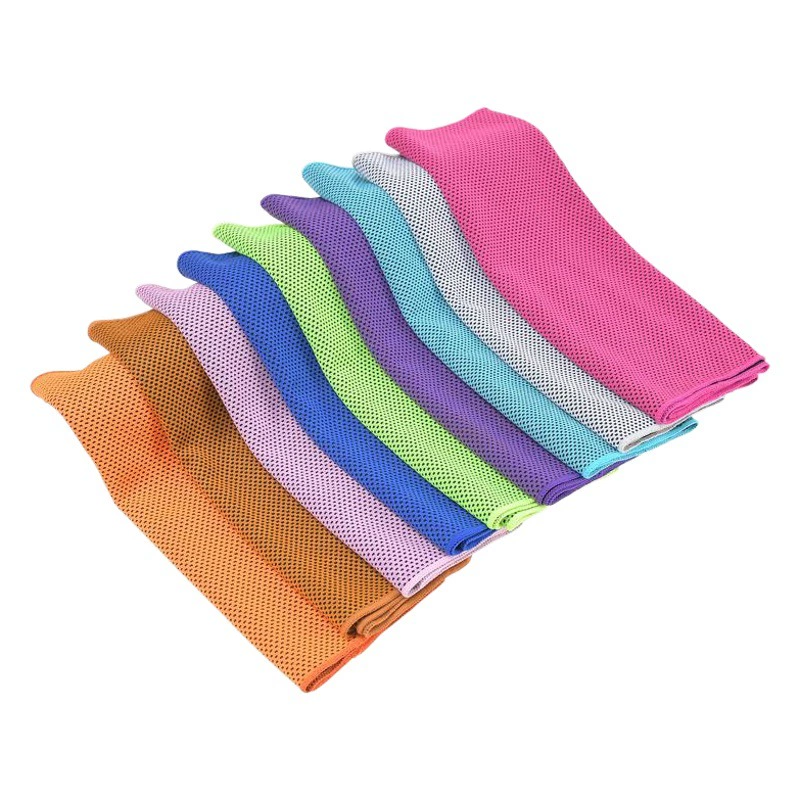 Трансграничное ледяное полотенце Йога Фитнес упражнения холодное полотенце плюс логотип летнее охлаждающее холодное полотенце подарок оптом