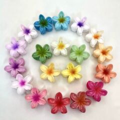 国境を越えた卸売プルメリアヘアクリップホリデーホット販売サイドヘアクリップ後頭部ヘアシャーククリップヘアクリップヘアアクセサリー
