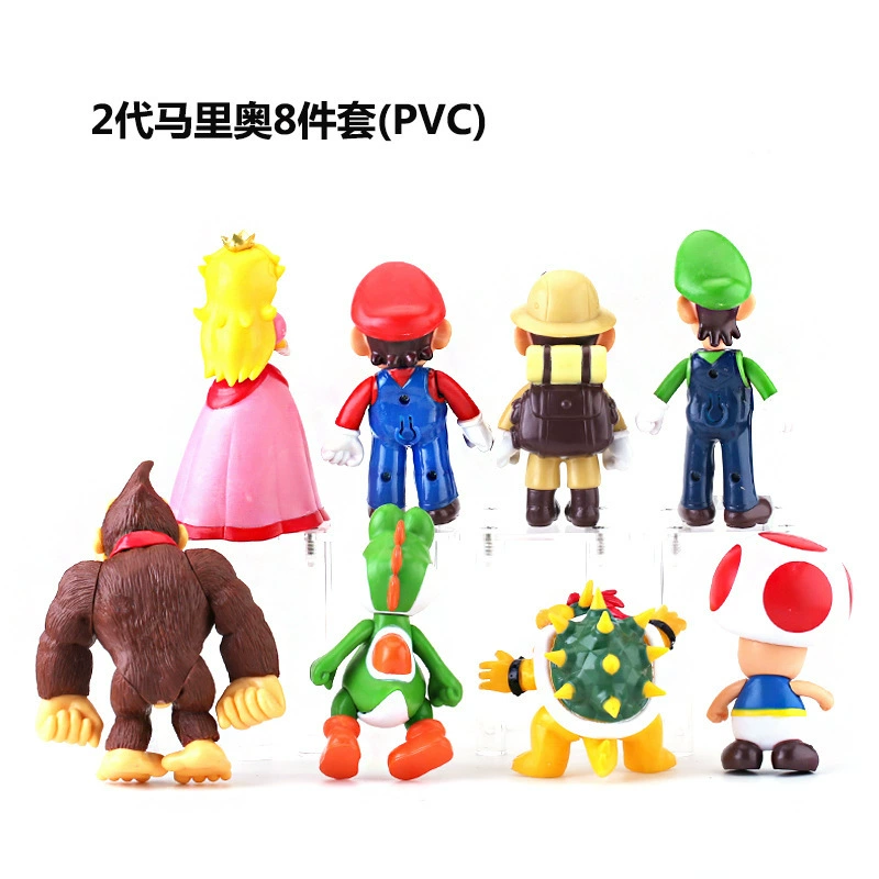(Cross-border trading), Mario, set, minifigure, 6 pieces