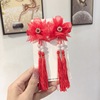 Hanfu, children's hair accessory for princess with tassels, hairgrip, hairpins, wholesale