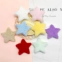 可爱毛绒仿兔毛五角星发饰