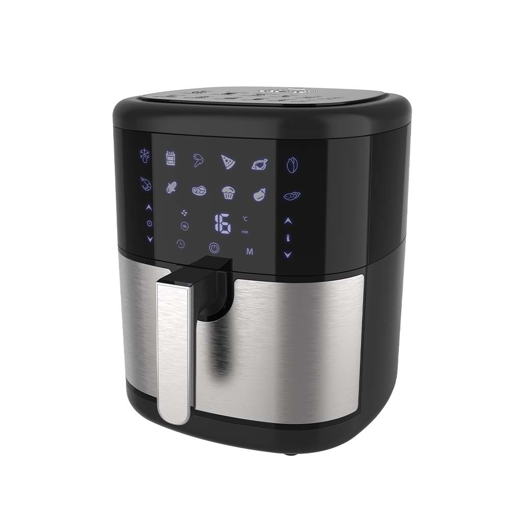 Winningstar estándar británico estándar europeo 6L pollo frito papas fritas huevo tarta barbacoa hogar multifunción pantalla táctil freidora de aire