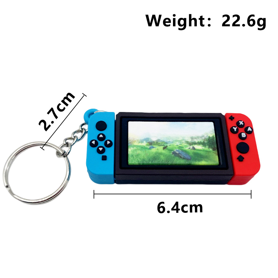 クロスボーダーミニゲームコントローラーキーホルダースイッチ PS5 PS4 ゲームペンダントギフトハンドルモデルチャーム