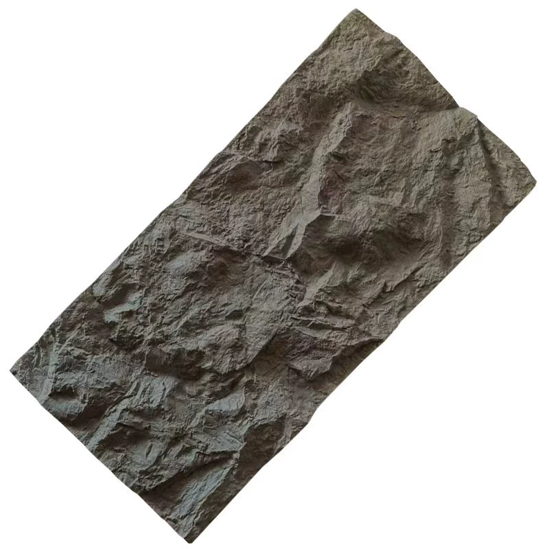 PU Mountain Rock Decorative Wall Panel, Polyurethane, 120×60 cm, 2–10 cm Thickness Options