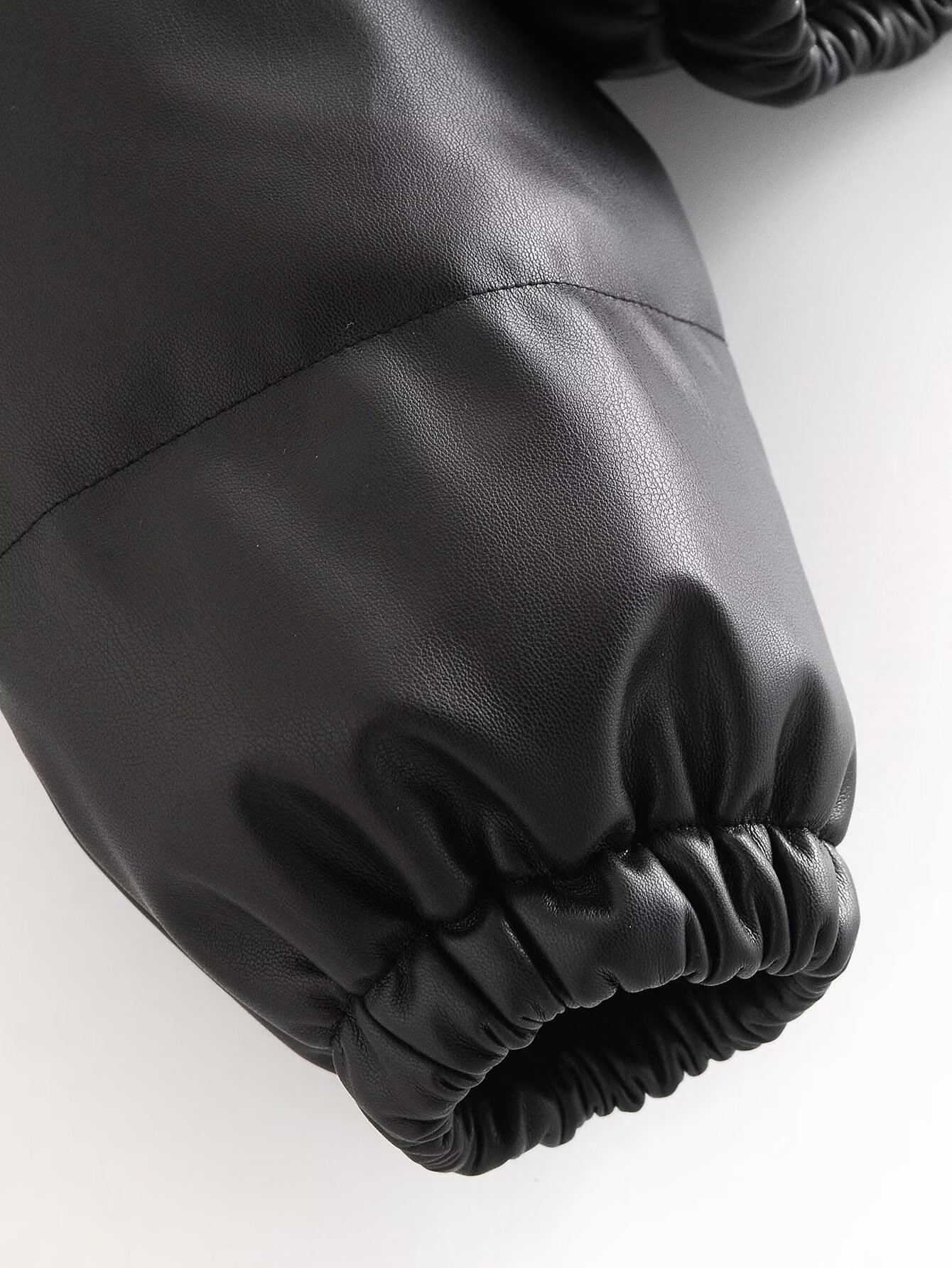 Women's Clothing 2024 Winter New Women's Urban Casual Leather Cotton Jacket_voghion.com