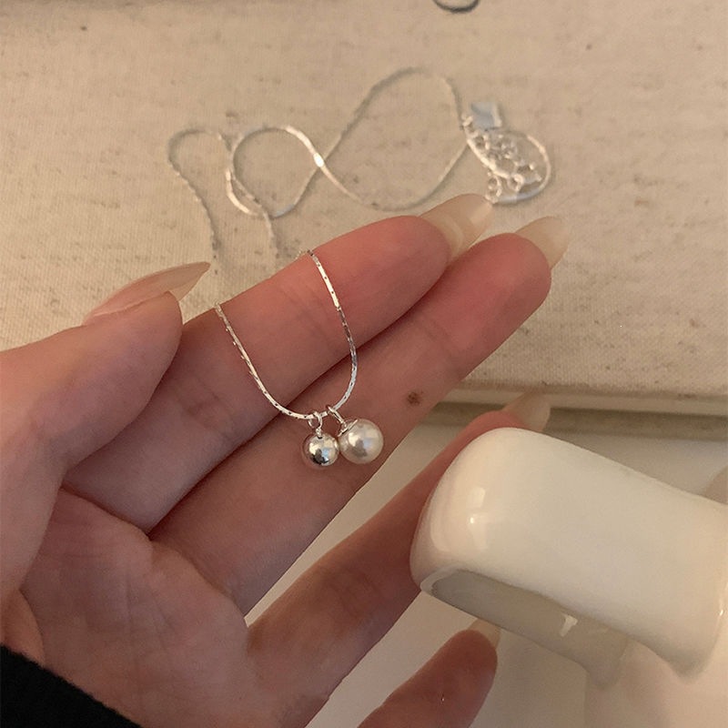 S999 Sterling Silver Gardenia Necklace Sweet Floral