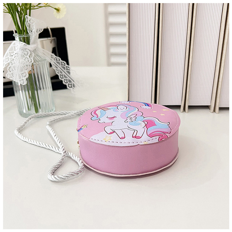 New children's crossbody bag, cartoon and cute eggshell bag, kindergarten baby, student backpack, girls' small schoolbag undefined