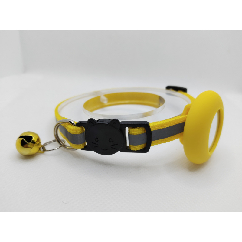 Spot 24h cabello collar de gato anti-pérdida transfronterizo para Apple airtag tracker gato collar joyería silicona