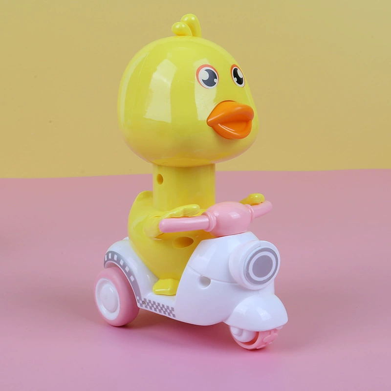 B.Duck, воин, мотоцикл, инерционная игрушечная машина для мальчиков и девочек, утка, 3 года