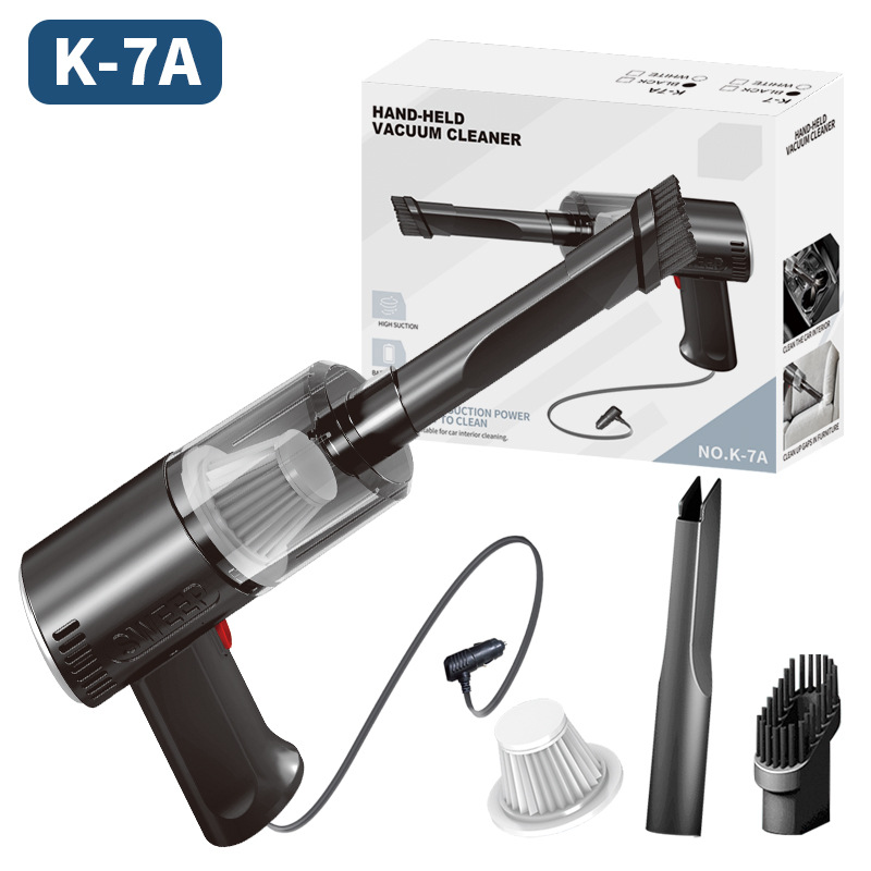 Aspirador del coche de carga inalámbrica portátil de mano pequeña aspiradora hogar del coche de alta potencia fuerte succión