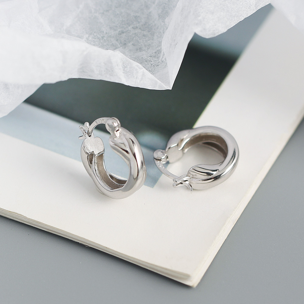 Géométrique Mode Pas D'Incrustation Placage Des Boucles D'Oreilles display picture 3