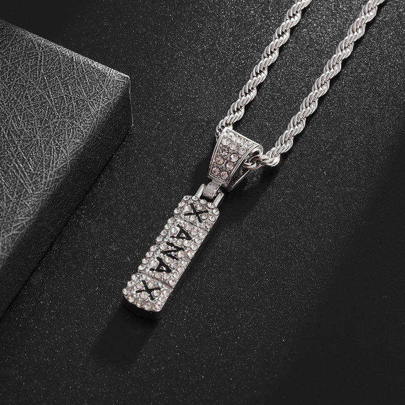 Geometric Pill Necklace