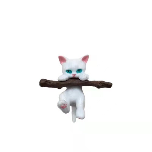 Cartoon Hayao Miyazaki Xiaomei refrigerator magnet 3D three-dimensional dancing cat magnetic sticker message board home decoration gift