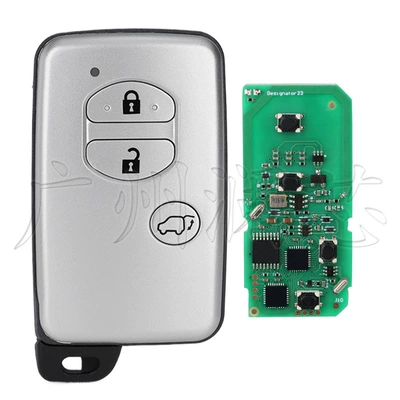 Camry Prado 2/3/4 Key | Car Keys - applicable-to-a433-3-button-suv-button-silver-factory-key