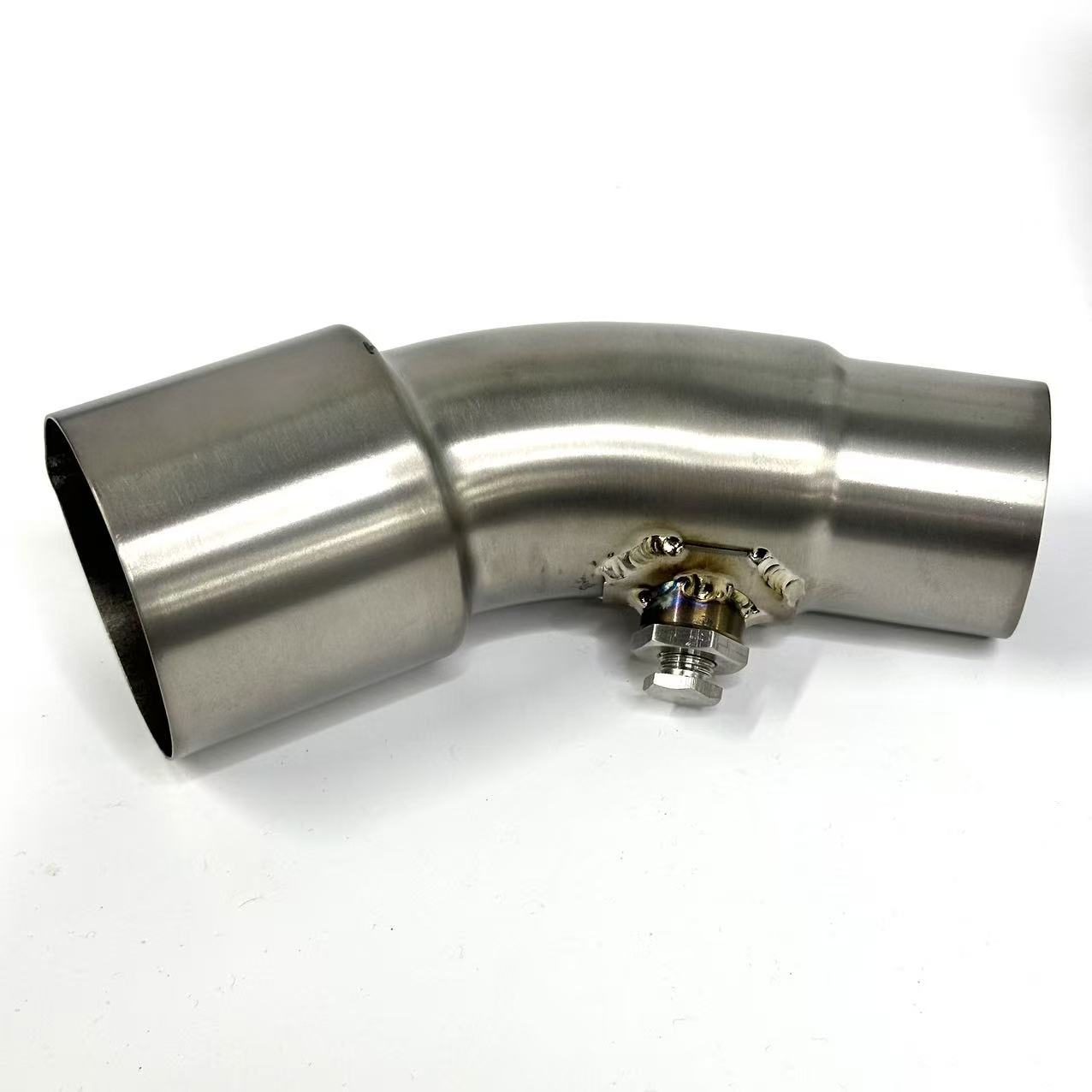 Suitable for Kawasaki ZX6R motorcycles, titanium alloy mid-to-rear exhaust, 09-26, direct fit without modification