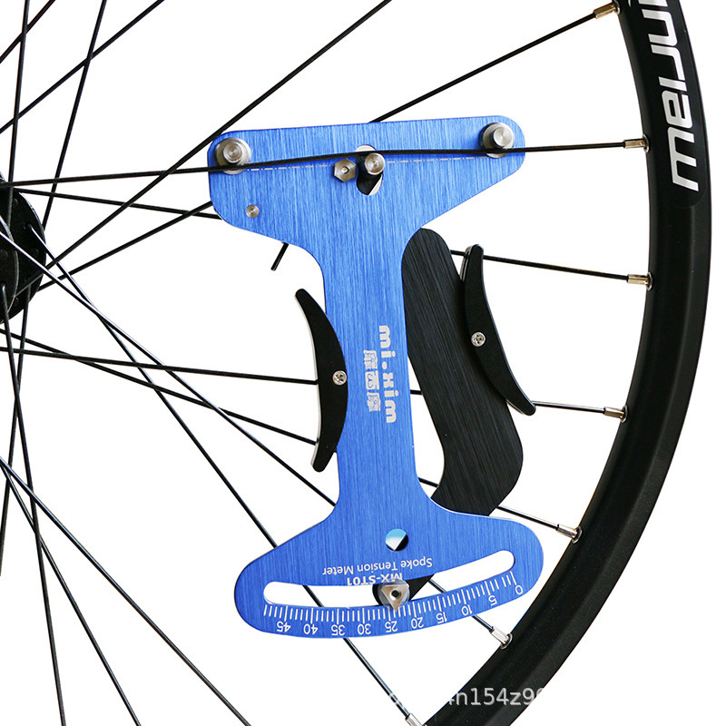 mi.xim bicicletas radios tensión medidor herramienta de corrección de anillo conjunto de ruedas de alambre de acero anillo ajuste llave de medición