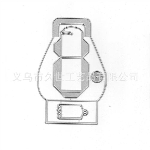 Box set cutting knife mold etching process DIY carbon steel mold greeting card making Scrapbook template