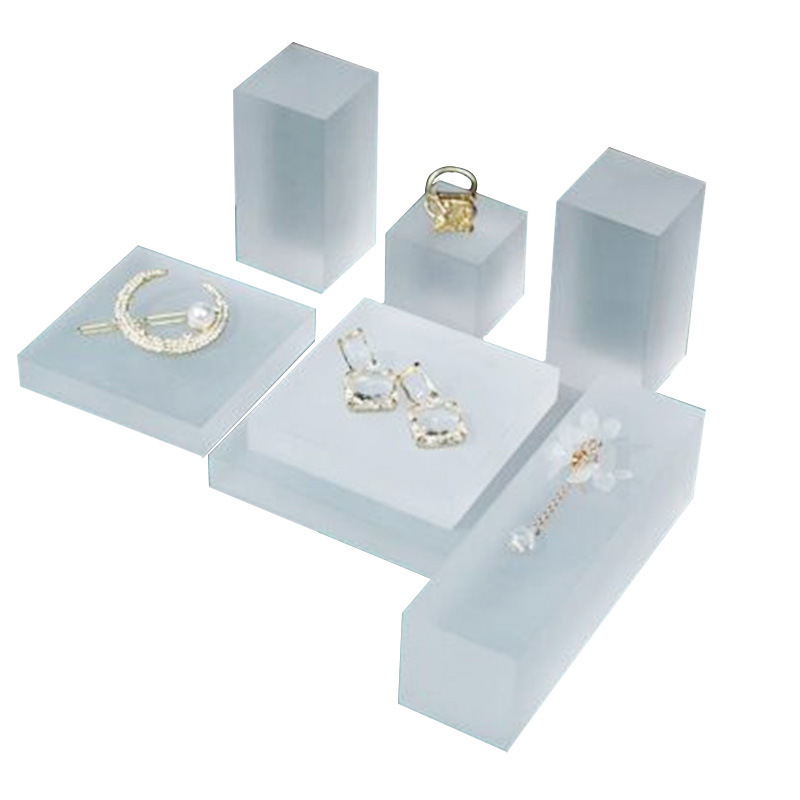 磨砂亚克力底座高端磨砂亚克力托盘底座方块磨砂亚克力展示架