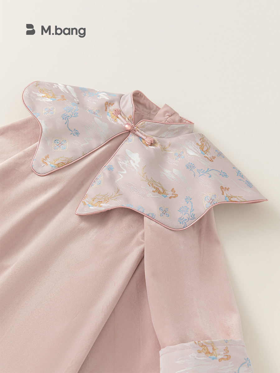 Youbao ropa infantil de niñas nuevo vestido chino otoño nuevo vestido de aniversario de bebé vestido de princesa vestido de estilo nacional image 4
