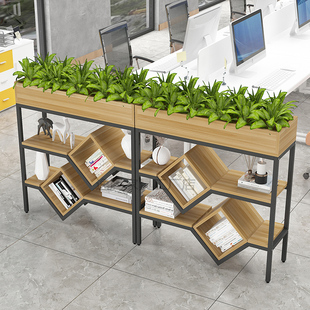 Iron Storage Rack Restaurant Partition Decoration Popular Flower Stand Low Partition Wall Fence Office Screen Entrance Simple and Modern