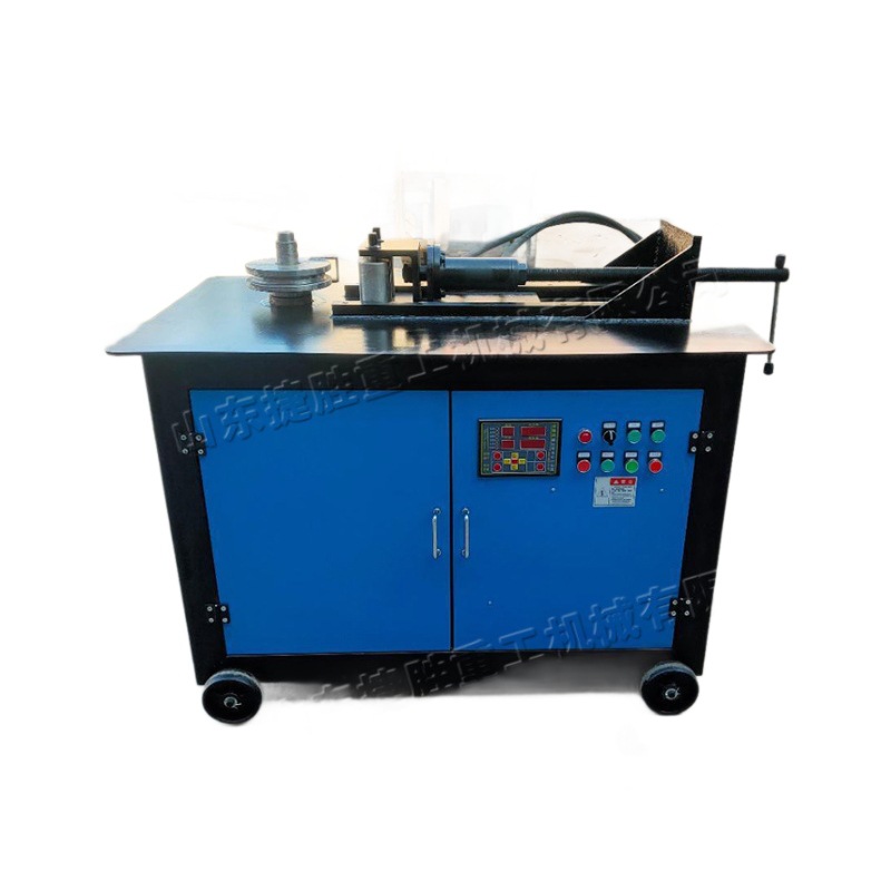 Pequeña máquina dobladora de tubos de plataforma CNC, máquina dobladora automática de agarre de tubos metálicos, equipo doblado de tubos hidráulico eléctrico