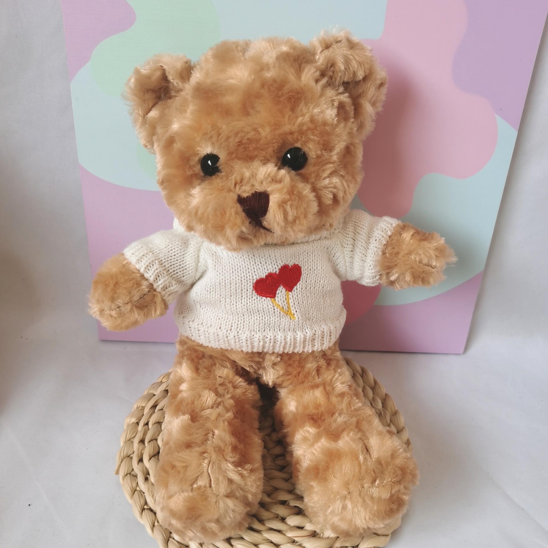 Oso de peluche vestido Oso de peluche muñeca Oso de trapo abrazo Panda juguetes de peluche regalos fabricantes al por mayor