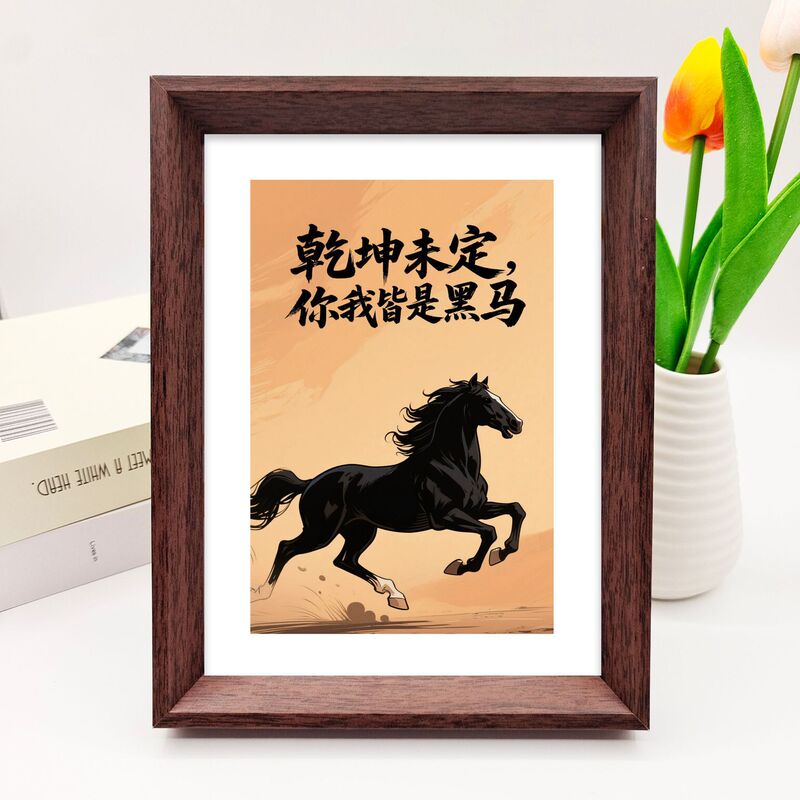 Simple wooden photo frame 6 inch 7 inch 8 inch 10 inch A4 photo mounting frame wall frame picture frame special price