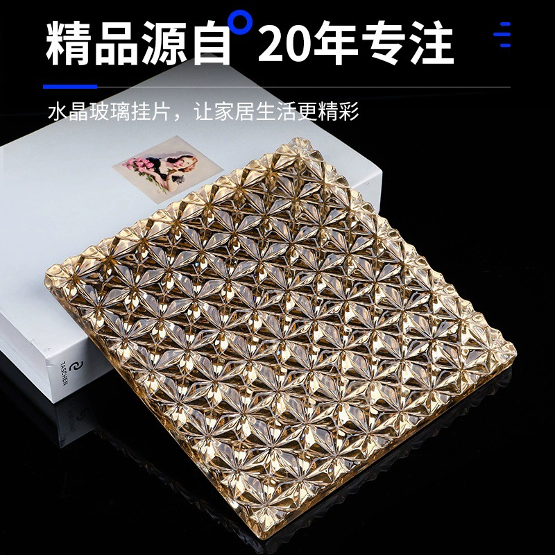 Хрустальное стекло висит стеклянный экран перегородка клуб бар бар ресторан зона перегородки украшения