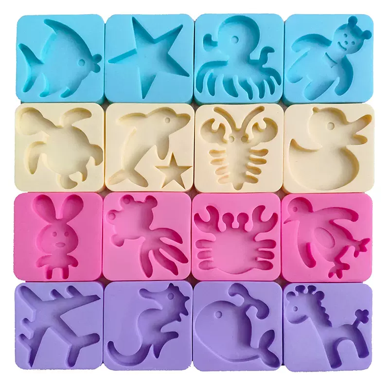 水精灵水宝宝模板模具硬塑模板