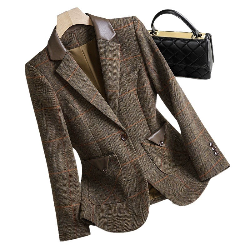 (Cross-border trading), fitted long-sleeve, classic suit jacket, Amazon