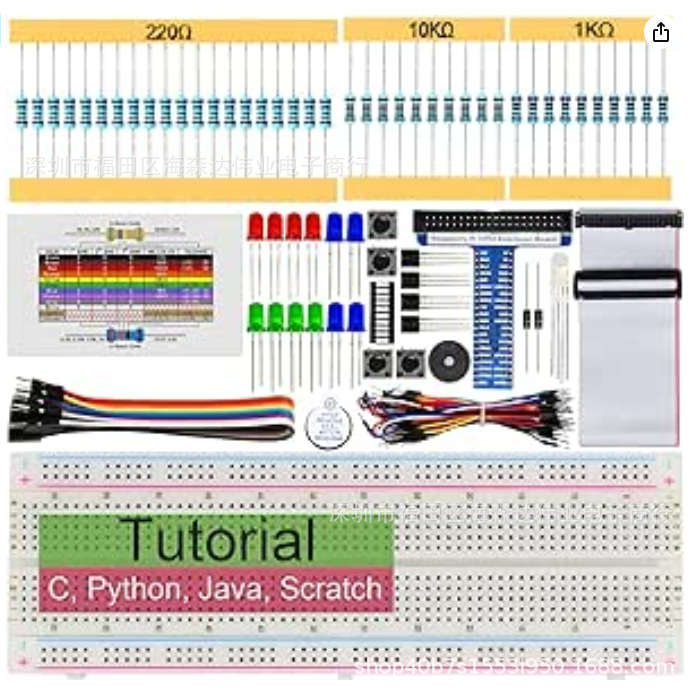 适用于树莓派Raspberry Pi 4 B 3 基础入门套件