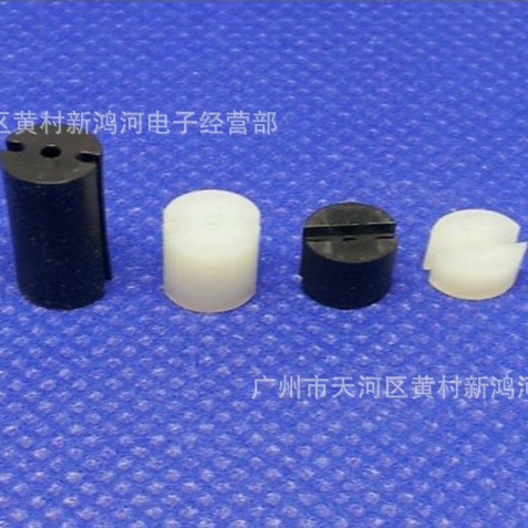 LED间隔灯柱双坑隔离柱尼龙PC板隔离柱 三孔隔离柱 绝缘3脚间隔柱