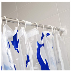 Shower Curtain Rod Bracket Self-adhesive Wall-mounted Shower Rod Bracket without Drilling Towel Rod Mounting Fixture