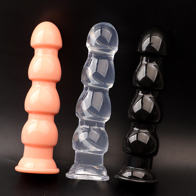 Suction Cup Dildo with Harness-Free Wearable Base, TPE Anal and Vaginal Trainer — detail image 3