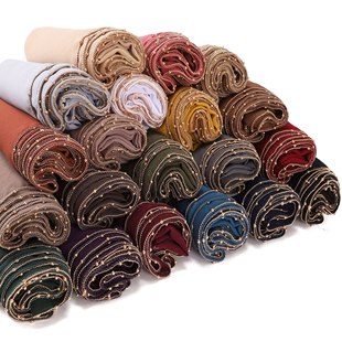 �羳ѩ���p�������߅�L������R���^��Chiffon Chain Hijab F739