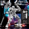 【Magnetic Model】Silver Blade Guard【5 Weapons + 2 Gestures】
