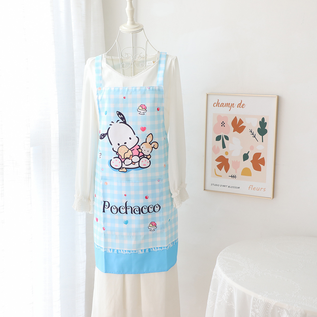 격자 무늬 콘 작은 사랑 PC