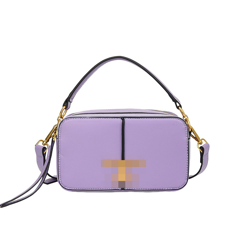 Bolso de hombro transfronterizo para mujer nueva tendencia moda diseño de nicho pequeño bolso cuadrado casual de cadena de todo fósforo bolso de mensajero de viaje