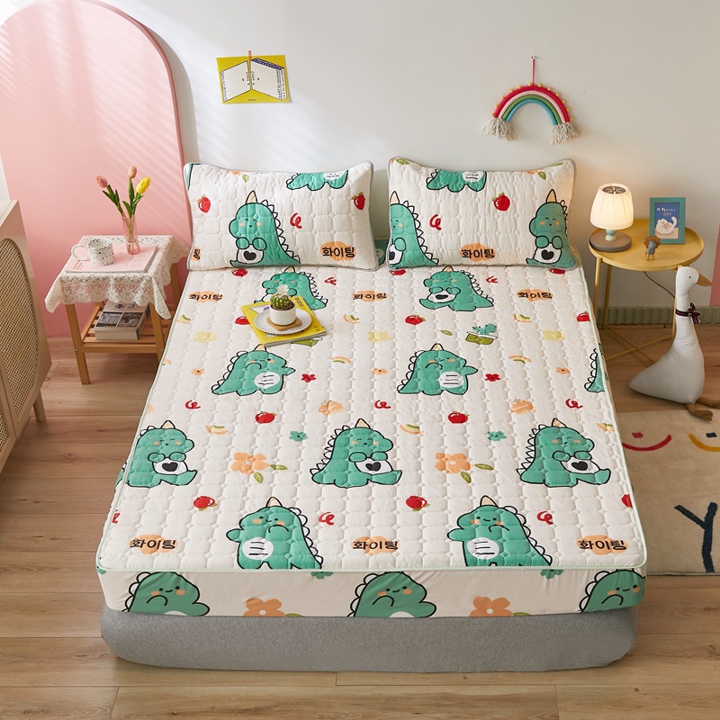2021新款夹棉床笠儿童隔尿婴儿防水床罩单件席梦思床套保护套床盖