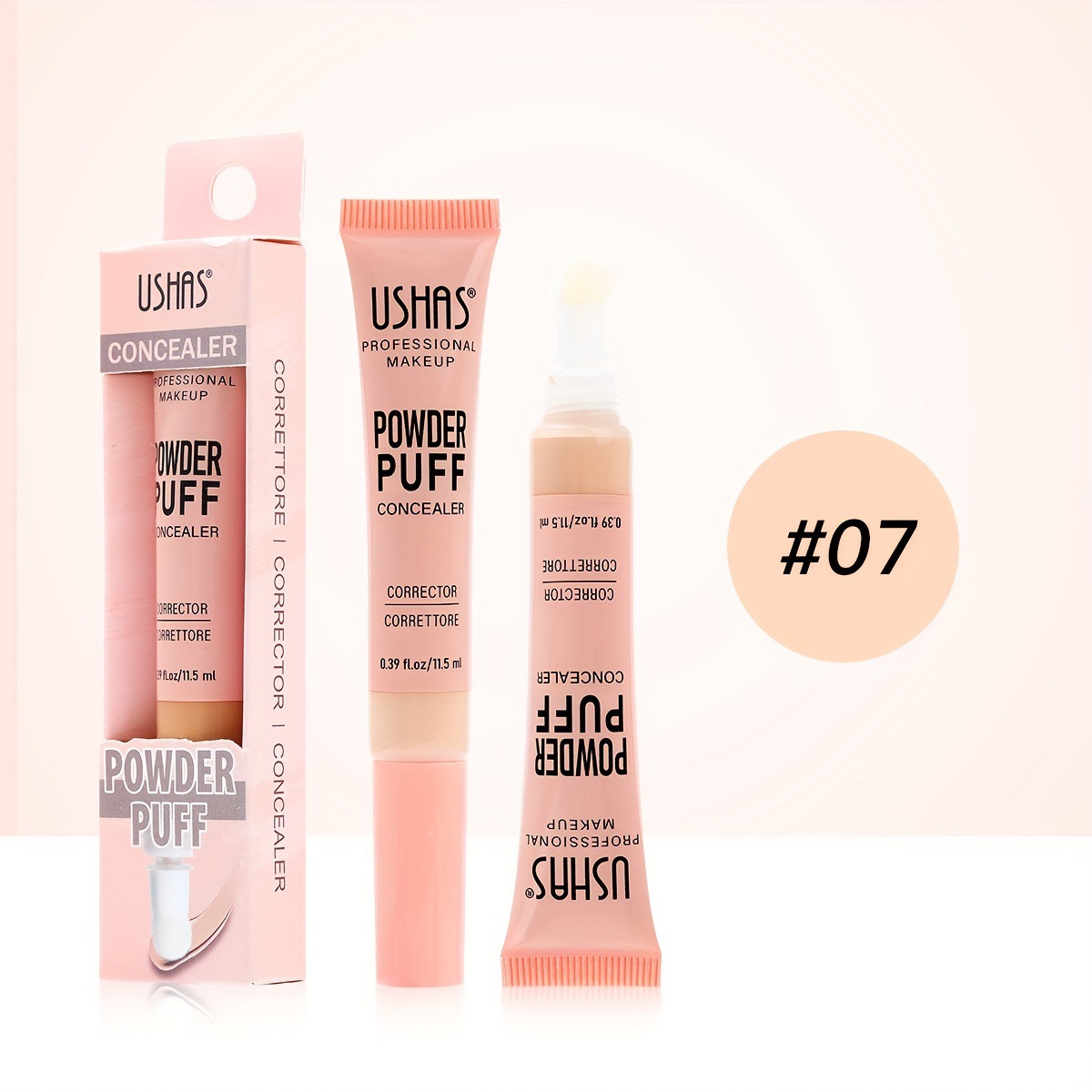 USHAS Europa y los Estados Unidos cruzando la frontera spot hidratante sin quitar el maquillaje líquido impermeable base FS464F-B