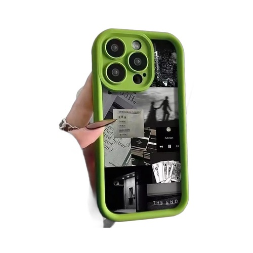 Life fragments Apple 15 new 14/13/11/12promax mobile phone case soft iPhone8plus all-inclusive xs