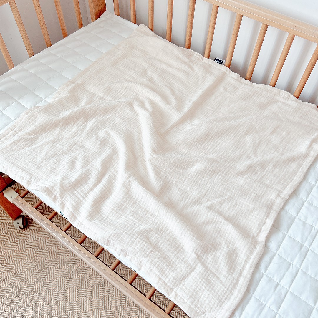 Transfronterizo simple ins bebé Toalla de gasa de cuatro capas Toalla de algodón toalla recién nacido manta de gasa Toalla de baño de tela