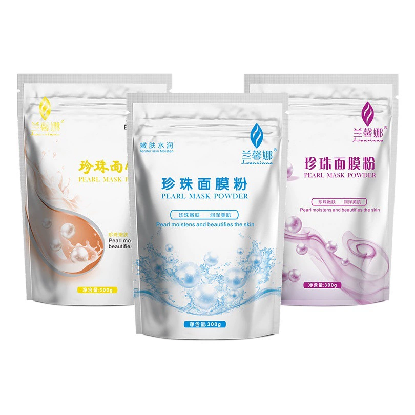 Встряхнуть один кусок жемчужного порошка для волос