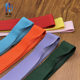 Spot 4.0cm color nylon open Y-shaped elastic band high elastic double-sided velvet waistband split rubber elastic band