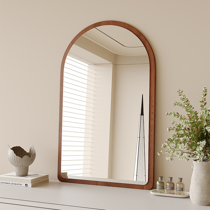 Medieval Style Makeup Mirror, Dressing Table, Wall-Mounted Mirror, Bathroom Special-Shaped Bathroom Mirror, Desktop Retro Hanging Mirror Medieval Style Makeup Mirror, Dressing Table, Wall-Mounted Mirror, Bathroom Special-Shaped Bathroom Mirror, Desktop Retro Hanging Mirror