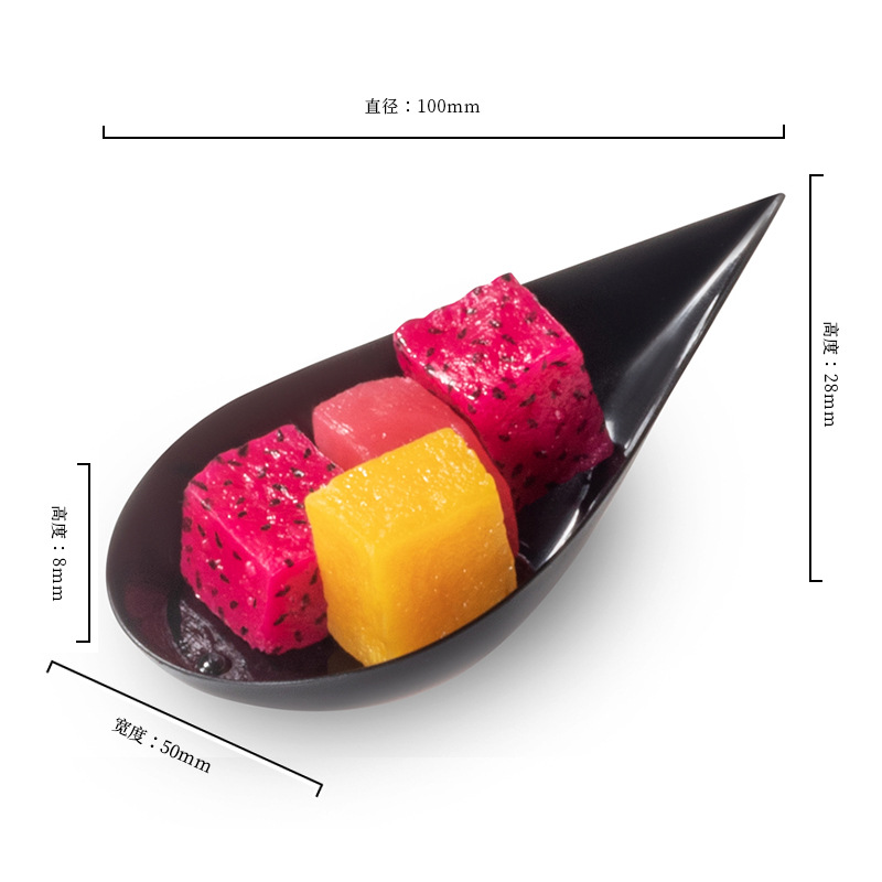 Taza cuadrada puntual Taza redonda Una variedad de tazas de postre Taza de pudín Taza de mousse Plato Cuchara de plástico desechable Amazon